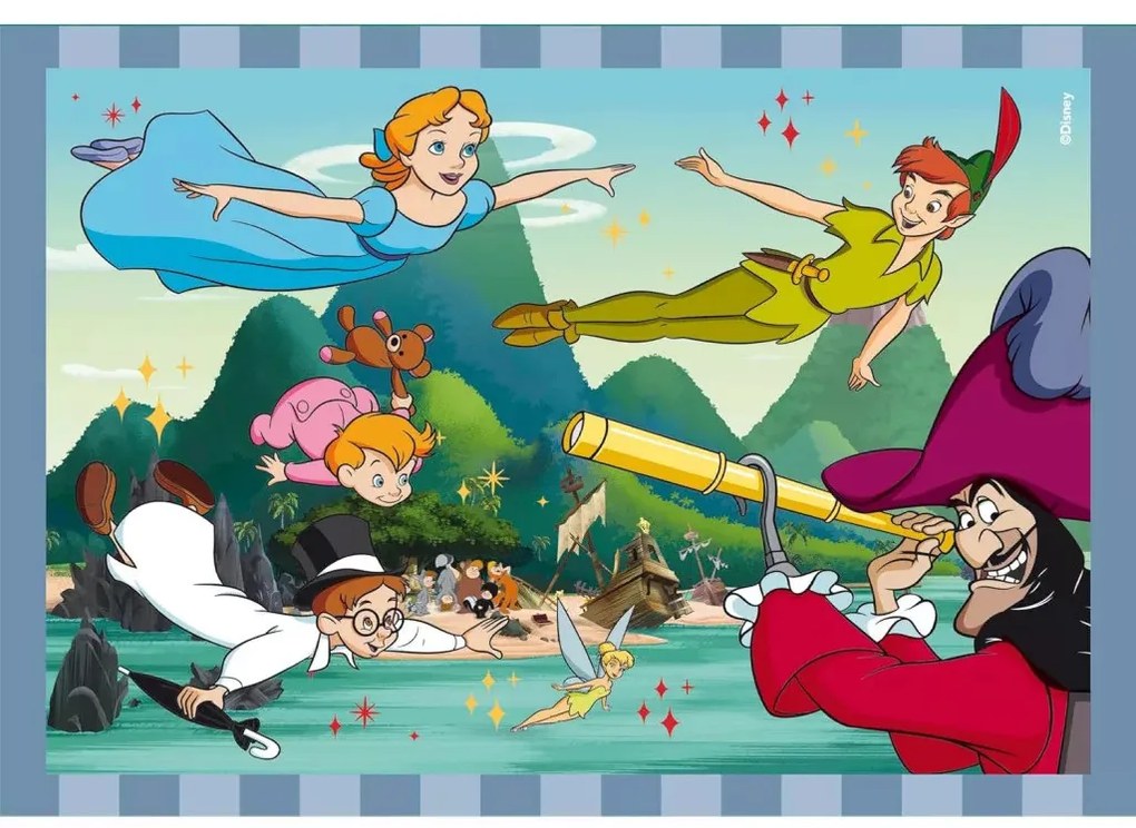 Disney Classics 4 az 1-ben puzzle Clementoni