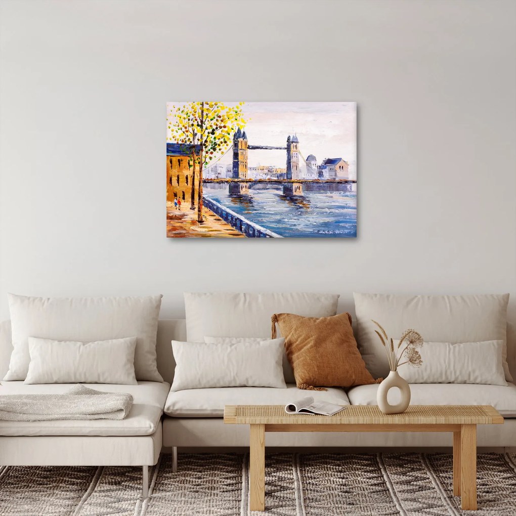 Kép - A város festménye (70x50 cm)