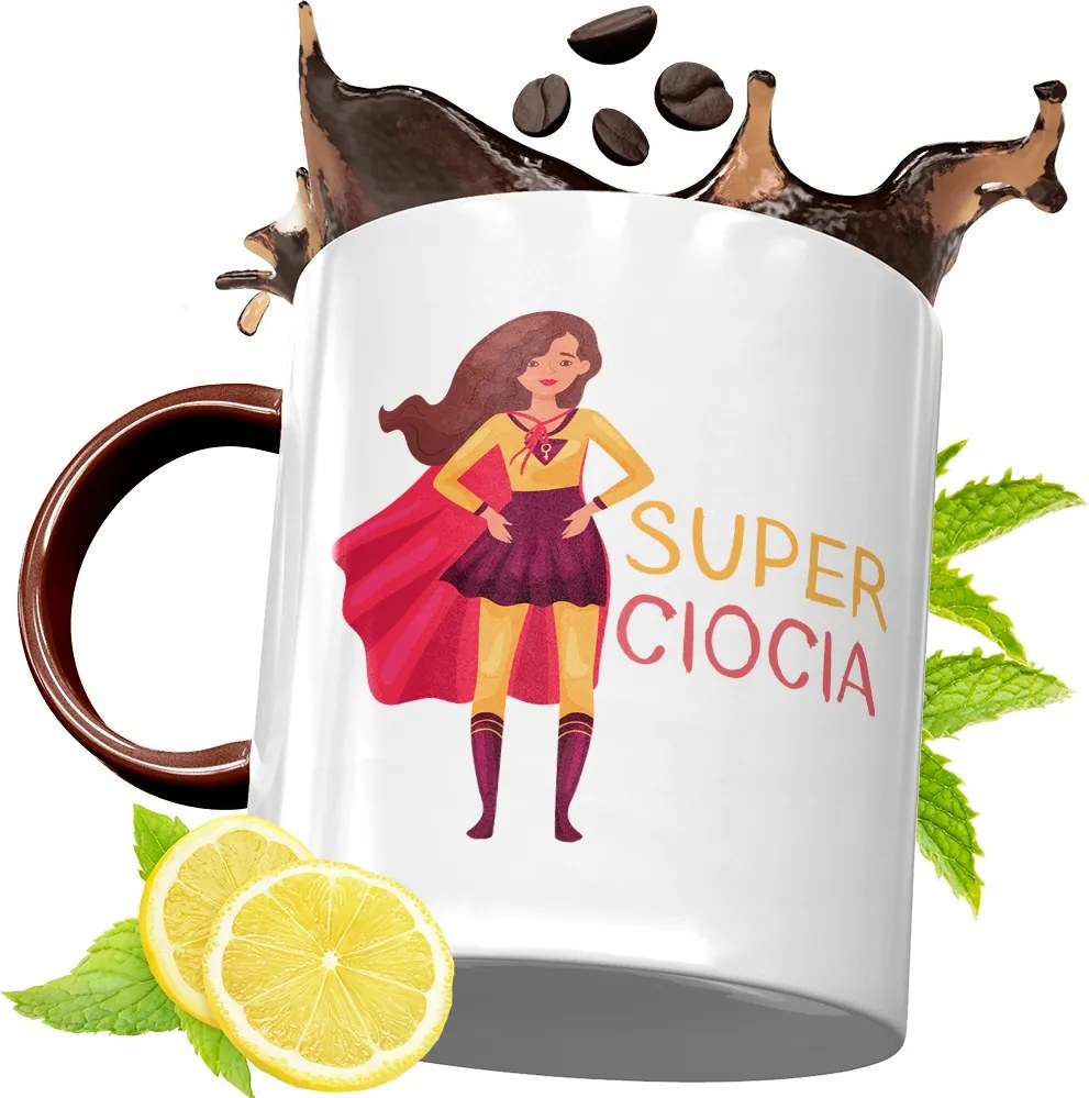 Bordó Bögre Néniknek Születésnapra Ajándék fényképes nyomtatással