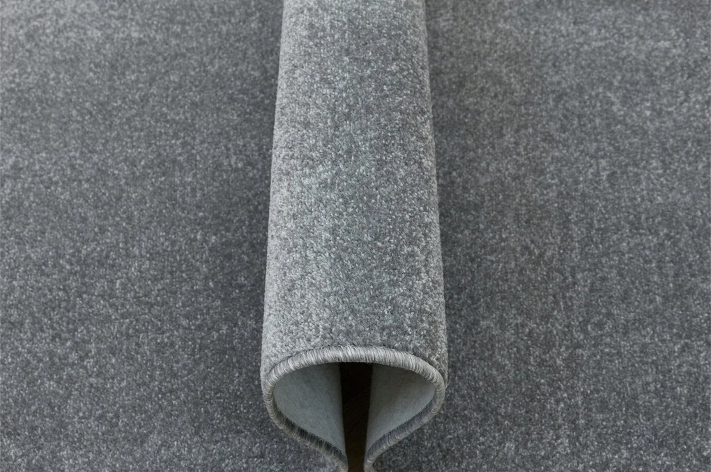 Szőnyeg Világos Szürke Puha Sima Dynasty Hálószoba Nappali 350x400 cm