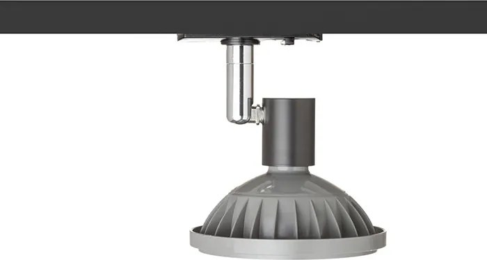 RENDL TRICA egyáramkörös sínre fekete 230V LED GU10 12W