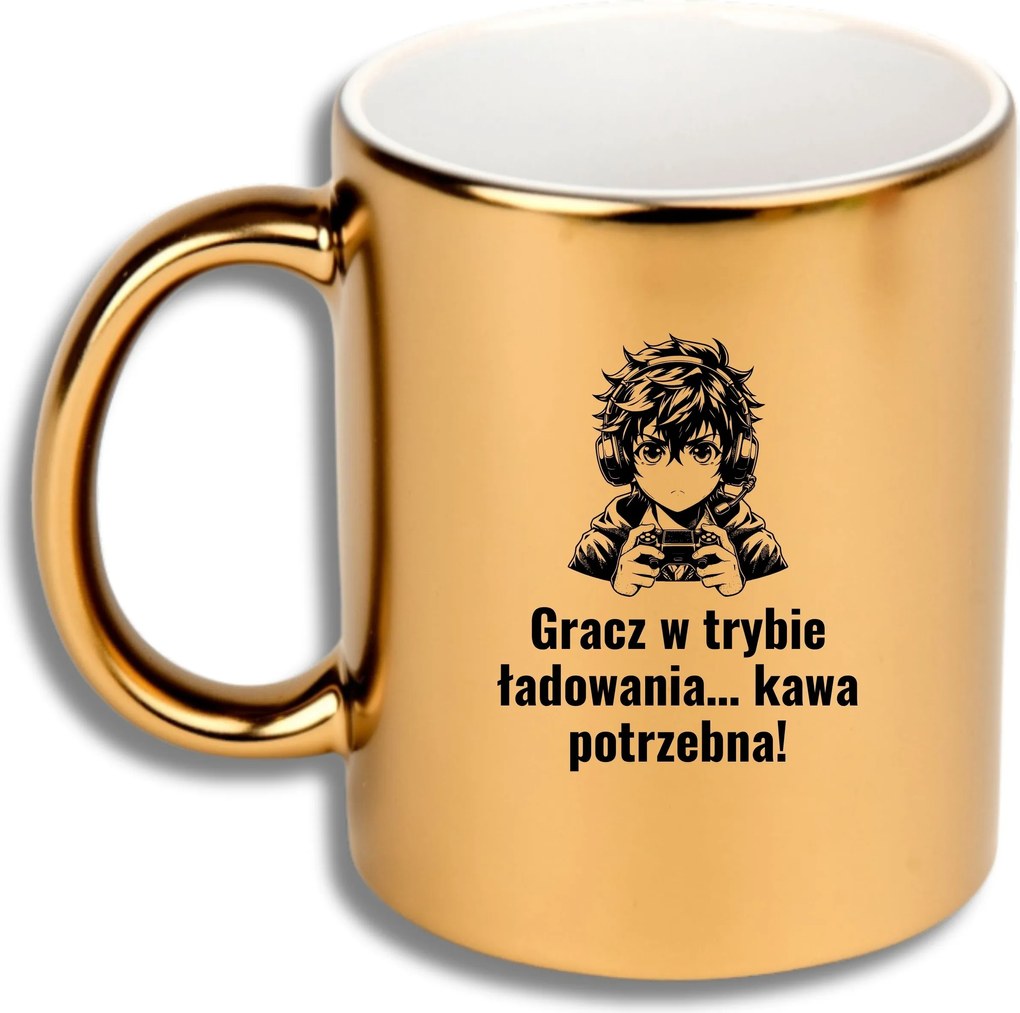 Arany Bögre Ajándék Különböző Alkalmakra Gamer Ajándék