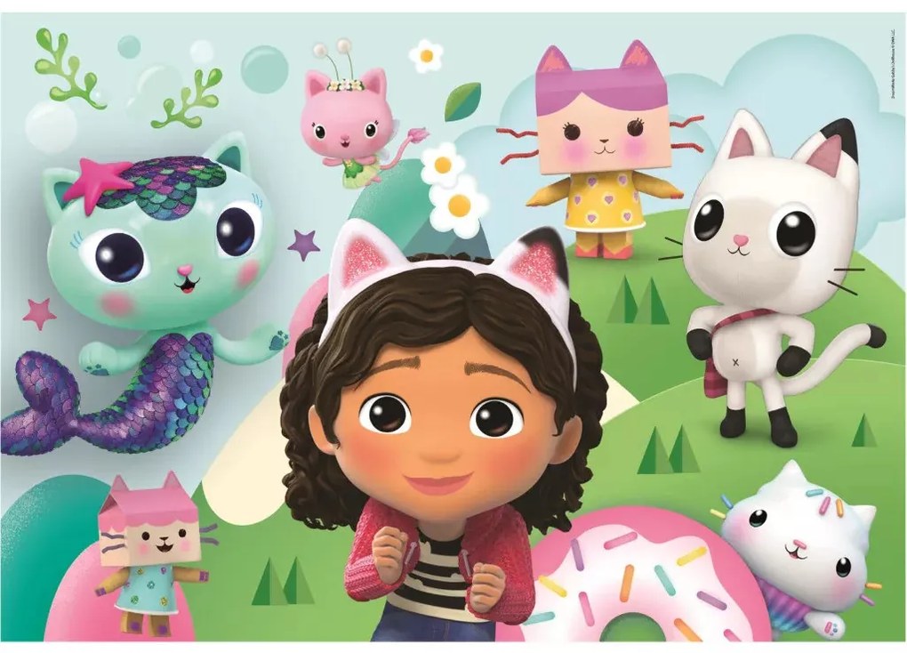 Gabi babaháza Meadow 2x60 db-os puzzle Clementoni