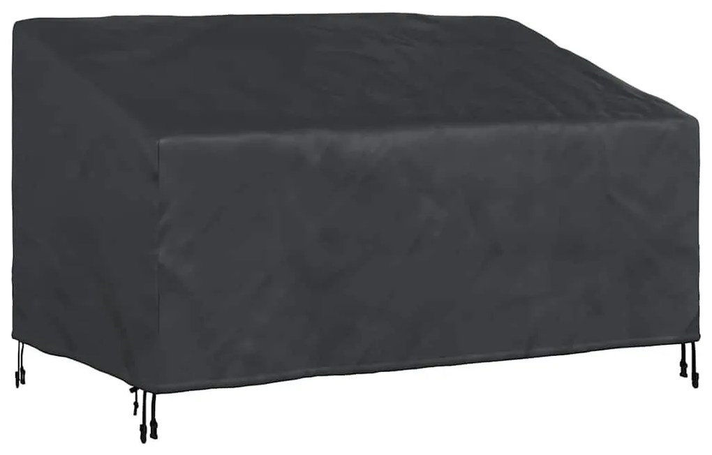 Kerti Pad Borító Fekete 160 x 100 x 61 / 89 cm 420D szövet