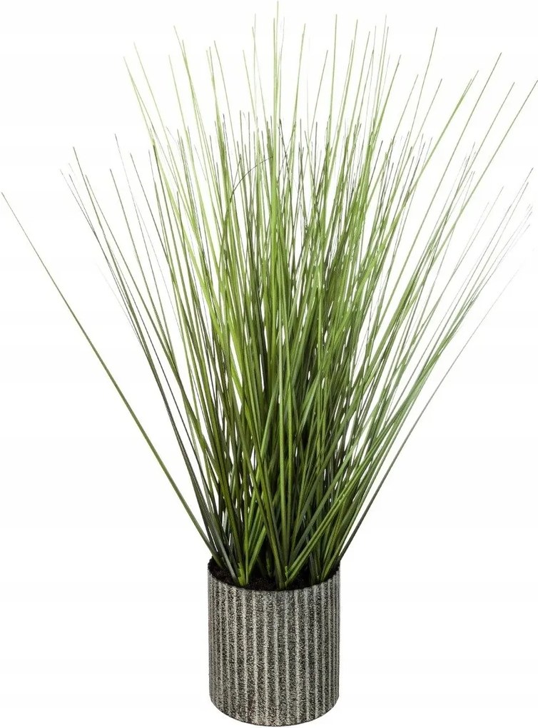 Fű Cserépben Mesterséges Dekorációs Növény 45cm