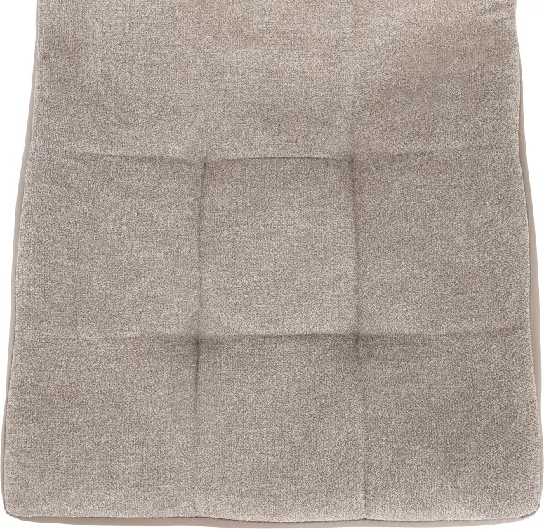 Étkezőszék, bézs/króm, GERDA NEW