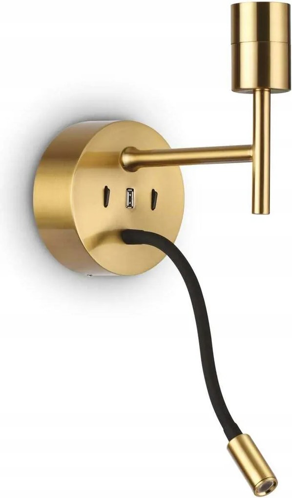 Ideal Lux Set Up MAP2 Ottone fali lámpa 259857 E27 1x60W Led 3W 22