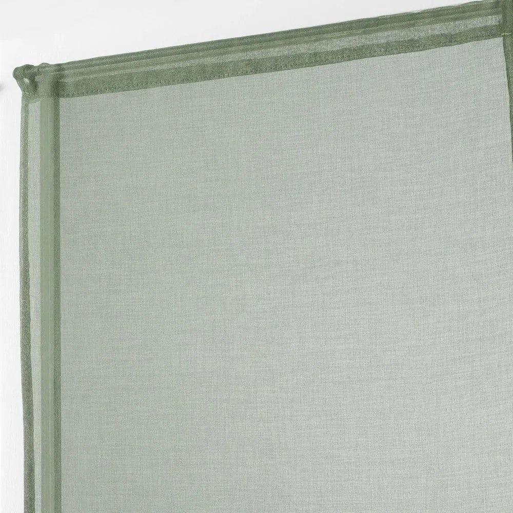 Khaki átlátszó függöny szett 2 db-os 60x90 cm Sandra – douceur d'intérieur