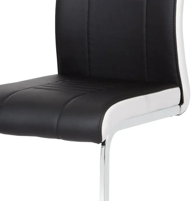 Fekete Ekobőr Étkezőszék. DCL-406 BK