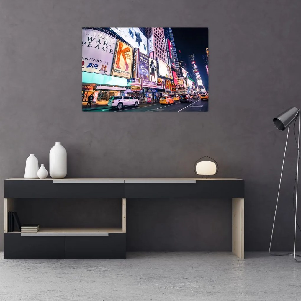 Kép - New York Theater District (90x60 cm)