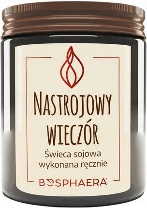Bosphaera Szója illatgyertya Hangulatos Este, 190g