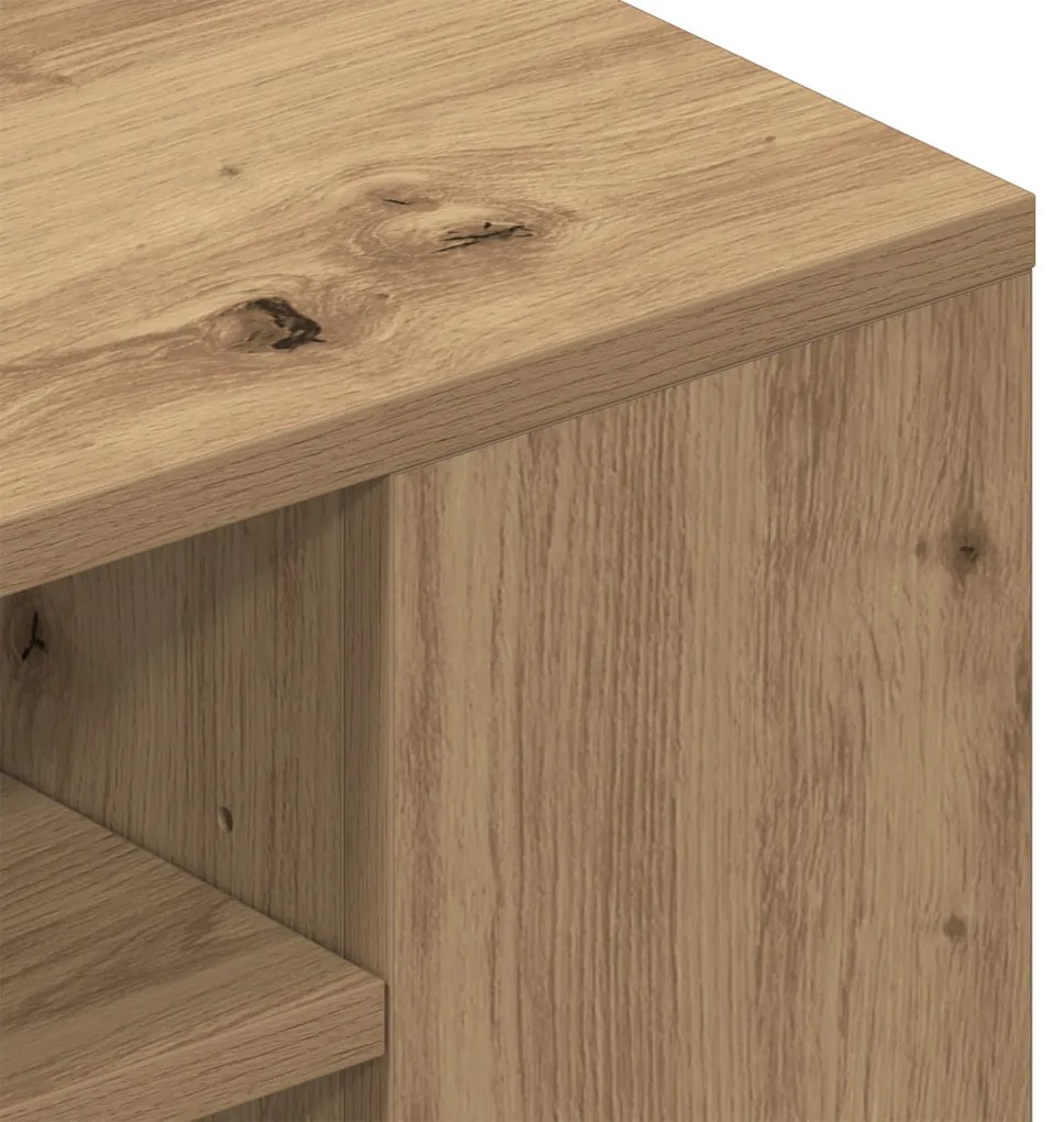 Fali TV Szekrény Artisan Tölgy 100x30x26,5 cm Nincs fa