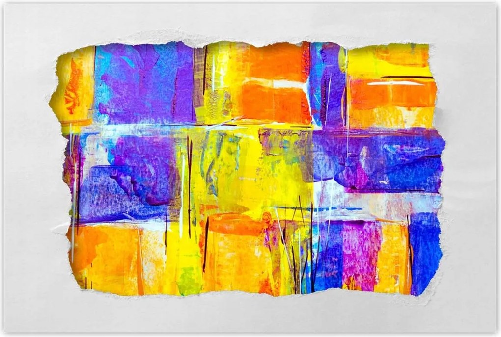 Poszterek 120x80 Absztrakt Paradicsommadár