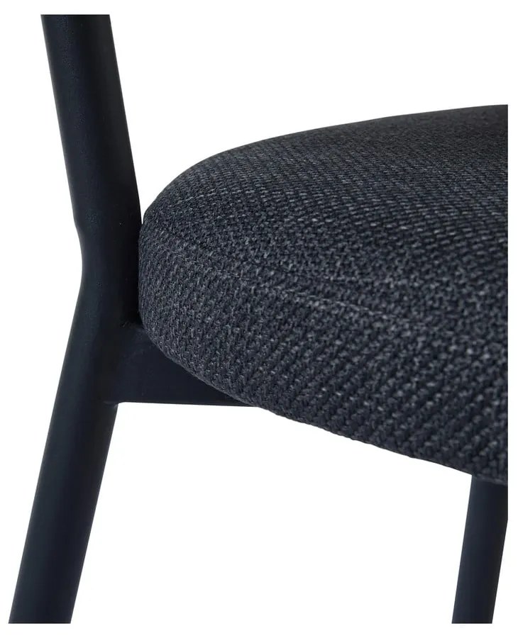 Sötétszürke étkezőszék Fowler – Unique Furniture