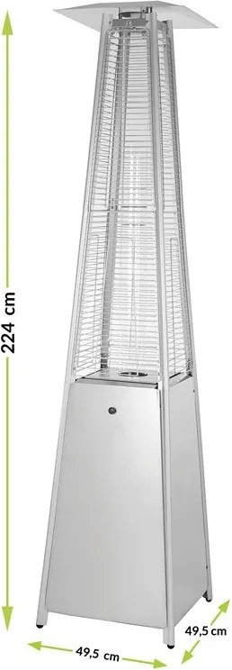 MIR-H71SS teraszfűtő