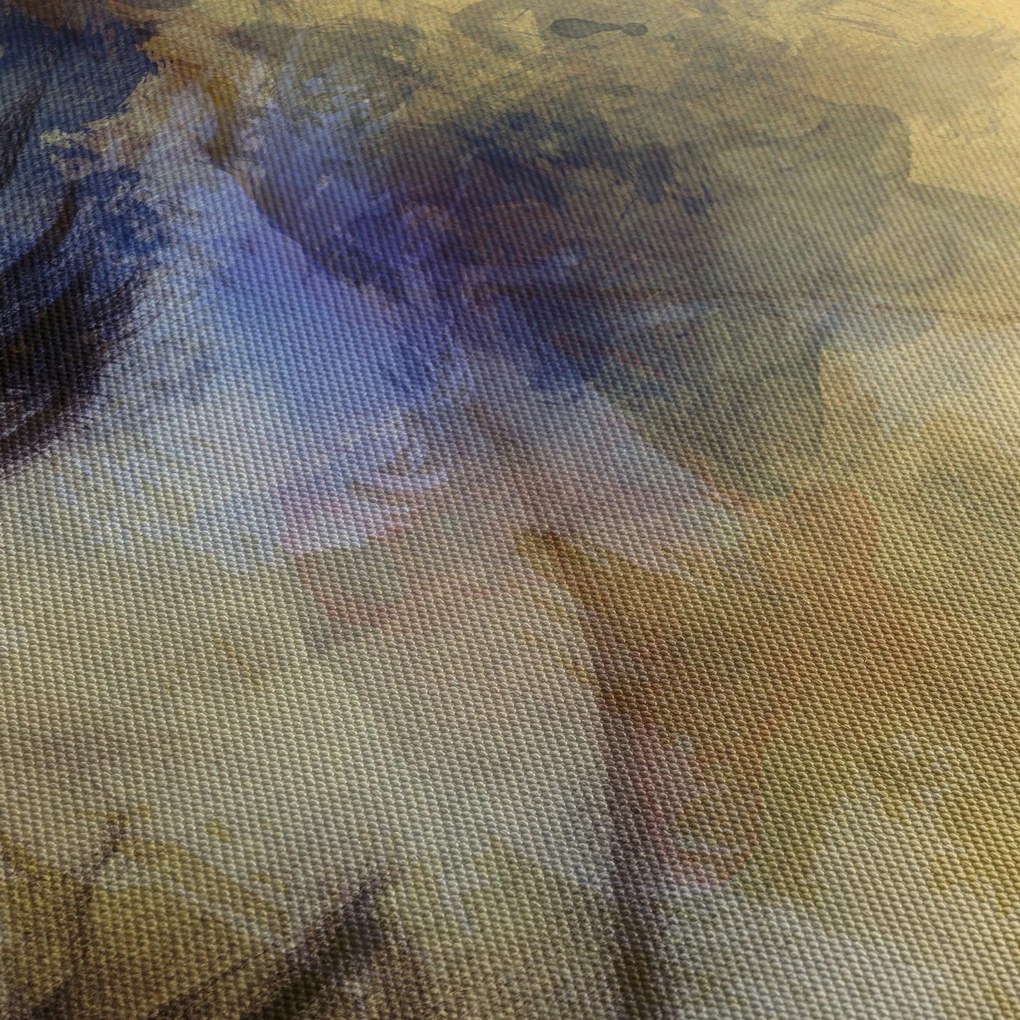 Kép - női portré, rajz (90x60 cm)