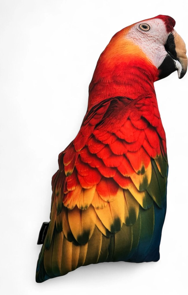 3D Papagáj Párna Papagáj Alvási Ajándék puha dekoratív nagy