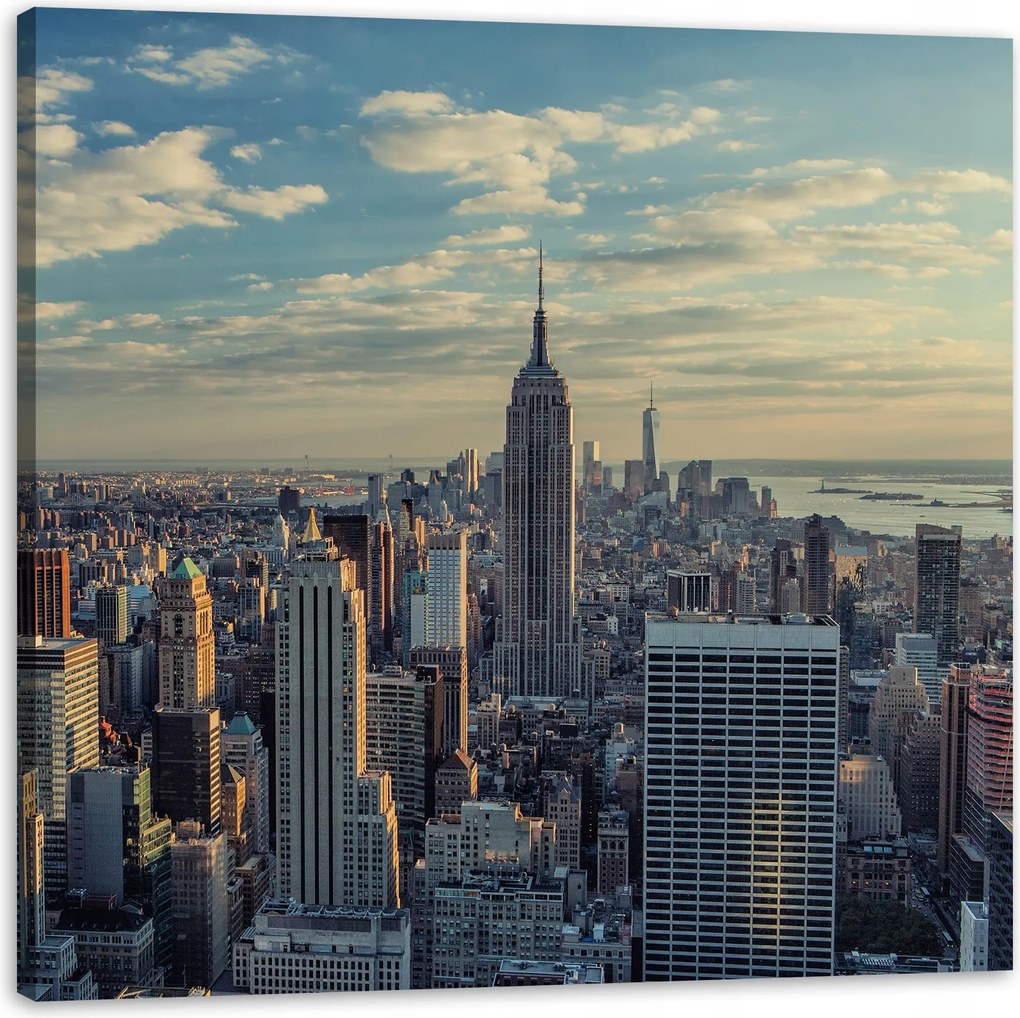 Vászonkép Manhattan építészet 90x90 cm