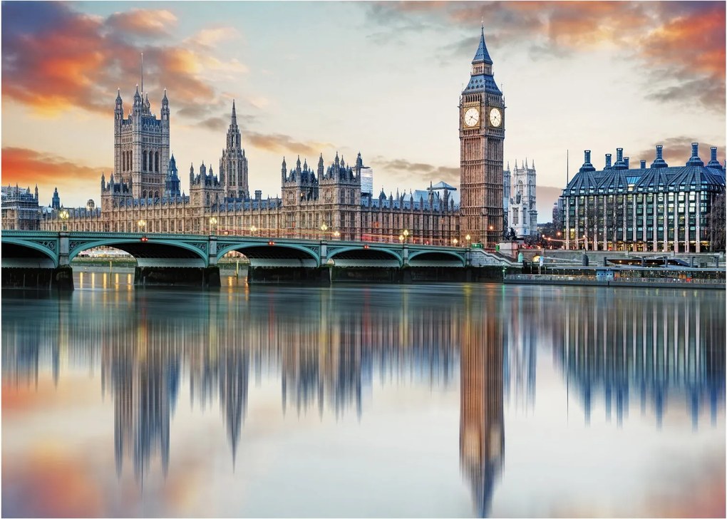 Kép - a Parlament londoni házai (70x50 cm)