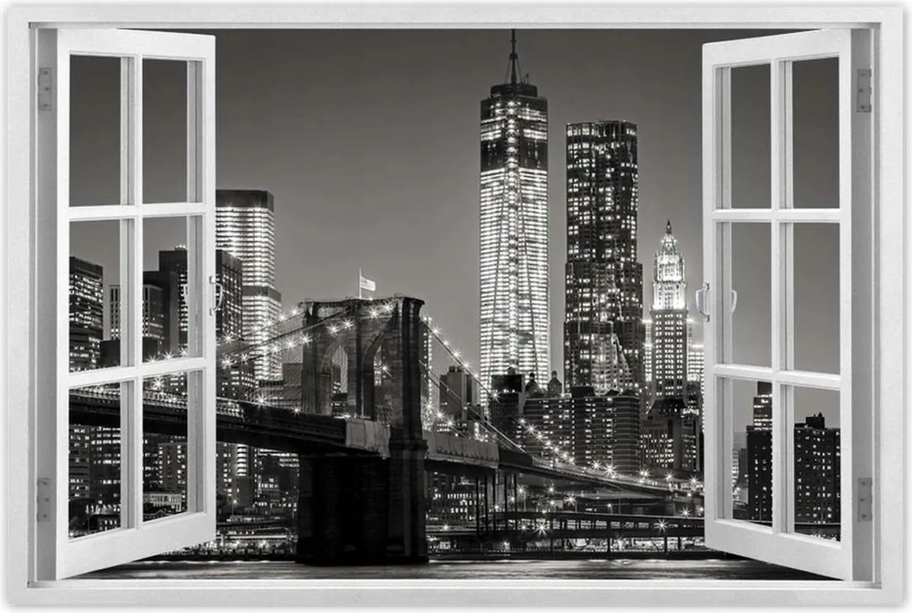Poszterek 60x40 New York Manhattan híd