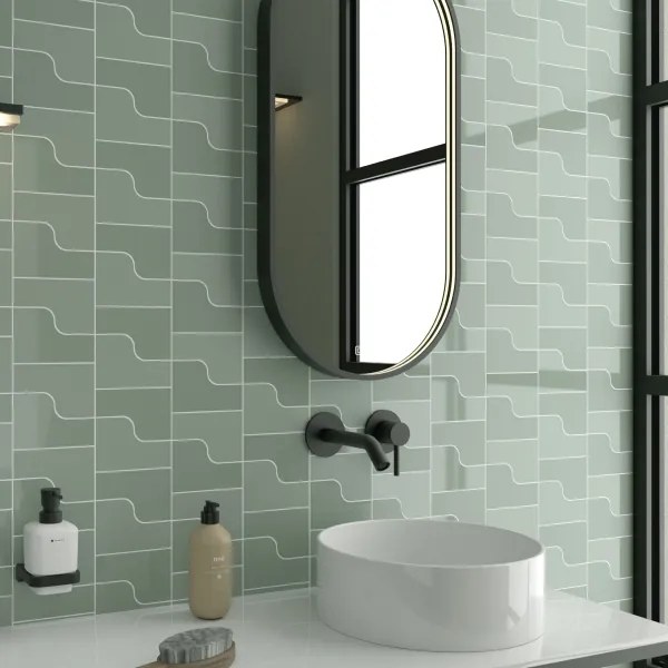 NIMCO ZPC 32002LVX-90-LED Háttérvilágítással ellátott fürdőszobai tükör 3000-6500K 80x40 cm IP44