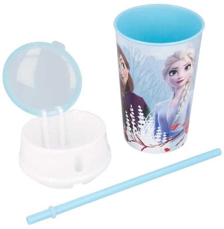 Disney Jégvarázs Blue Forest üdítő- és snack tartó pohár 400 ml