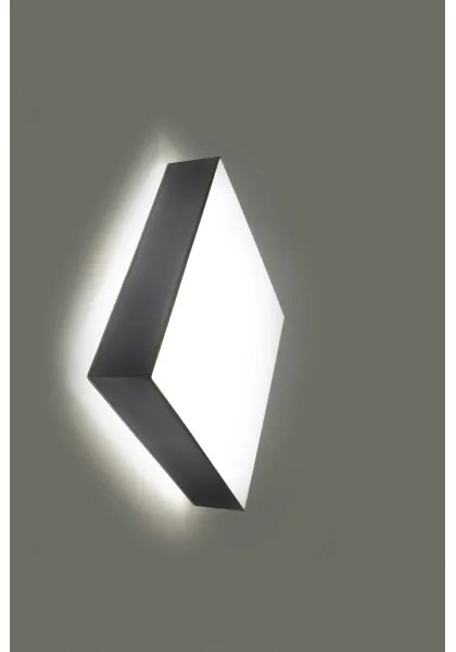 Fali lámpa HORUS 1xE27/60W/230V szürke