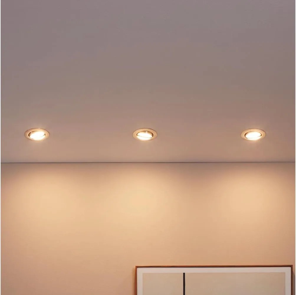 Eglo 94408 - 3 darabos szett LED beépíthető mennyezeti lámpa PENETO 3xGU10-LED/5W/230V