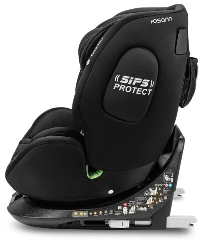 OSANN - ONE 360 i-Size autósülés 40-150 cm teljesen fekete
