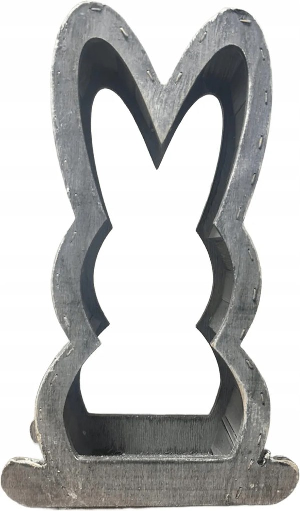 Fa Takaró Álló Nyúl Alap Nád Alap 35CM Húsvéti Nyúl