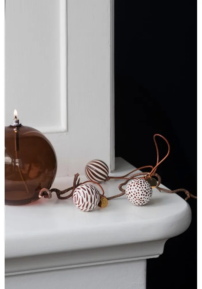 Üveg olajlámpa (magasság 11 cm) Aura – Mette Ditmer Denmark