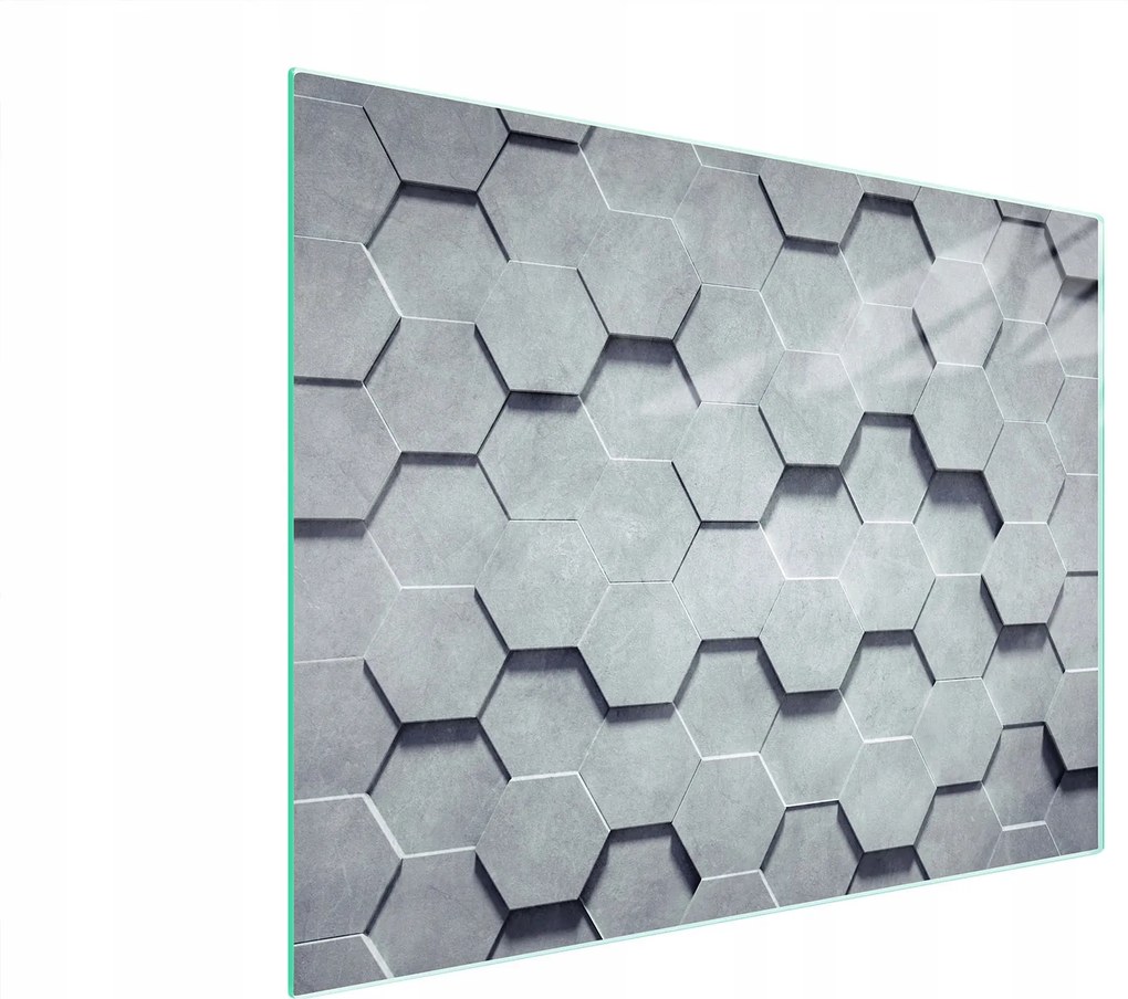 Üveg Vágódeszka 52x40 Mintás Edzett Üveg