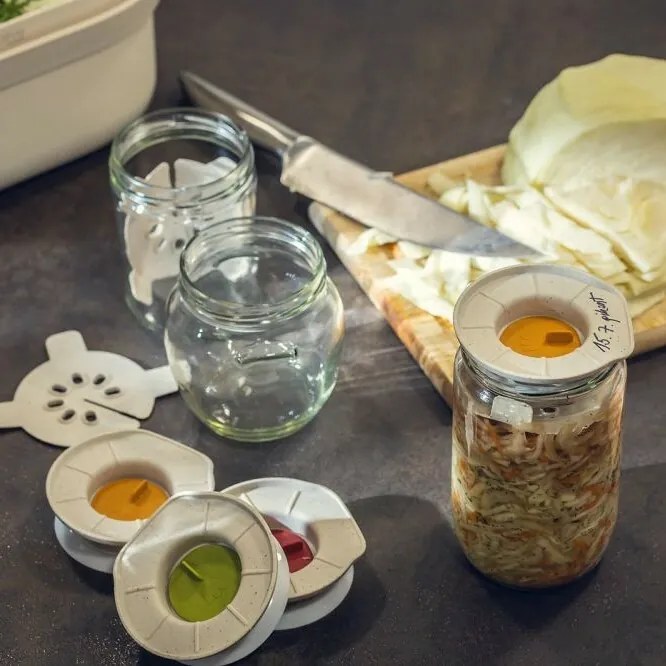 Plastia 4 darab fermentációs fedél szett Urbalive