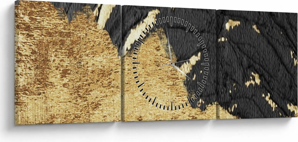 Kép - Arany szerkezet N⁰1 (órával) (90x30 cm)