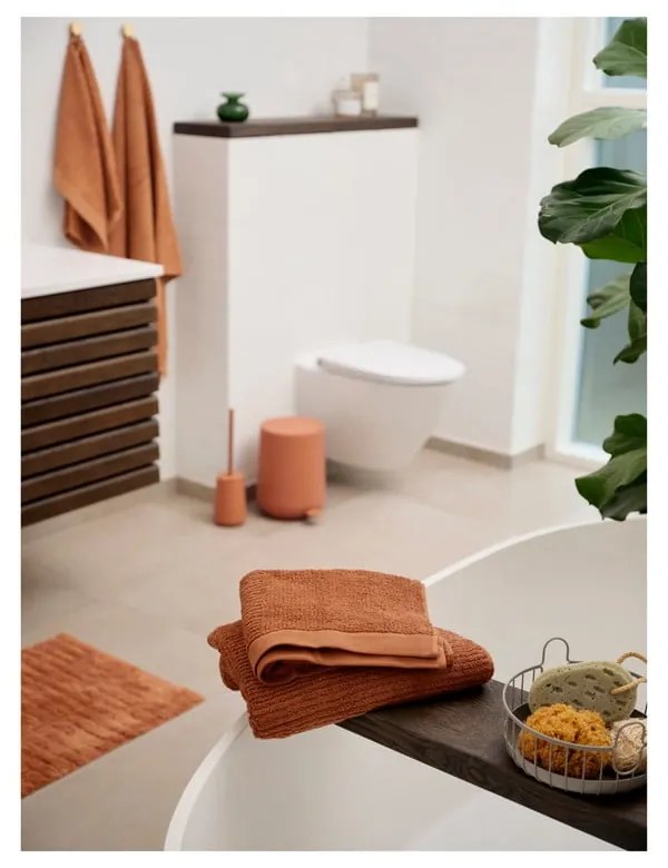 Narancssárga agyagkerámia WC-kefe Nova One – Zone