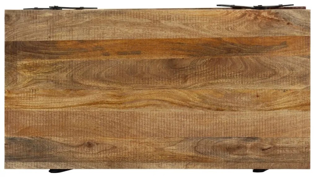 tömör mangófa dohányzóasztal 115 x 60 x 40 cm