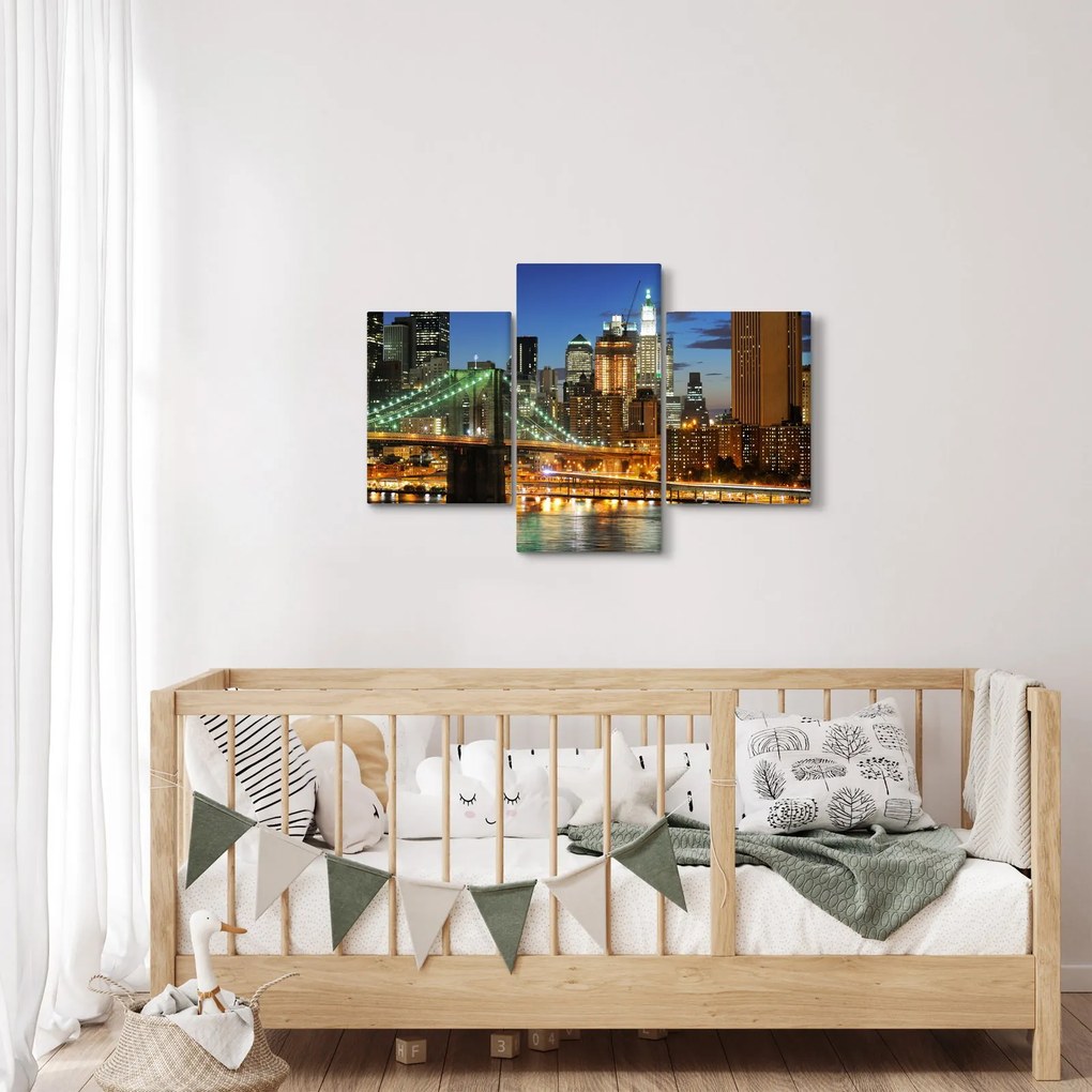 Kép - Híd New Yorkkal (90x60 cm)
