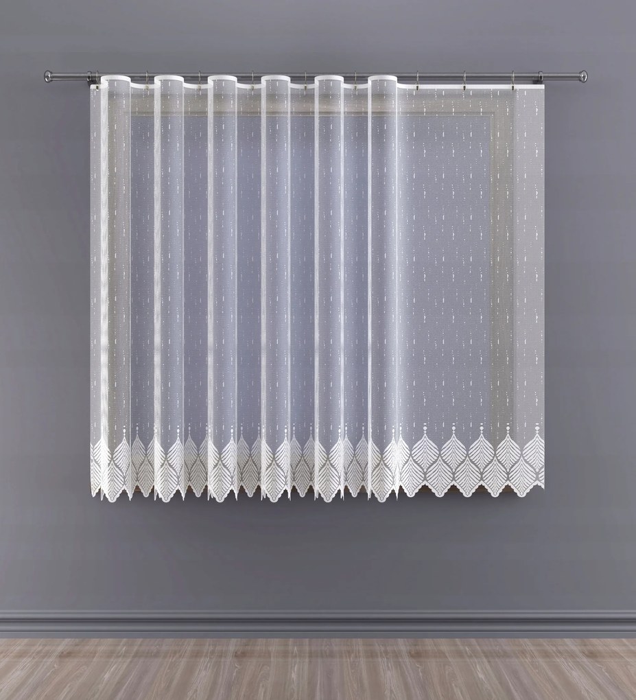 Mg Függöny 630/18 Fehér 350x180cm Kész Szalaggal M