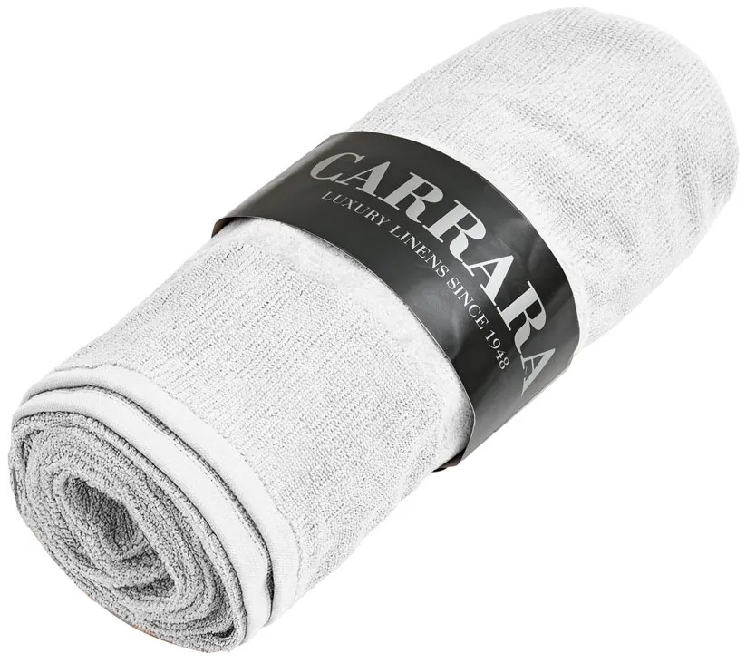 CARRARA törölközőkészlet 1db 60x100 cm és 1db 40x55 cm 100% pamut, fehér