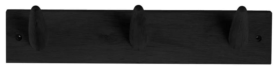 Uno fekete fali akasztó ruháknak, szélesség 40 cm - Canett