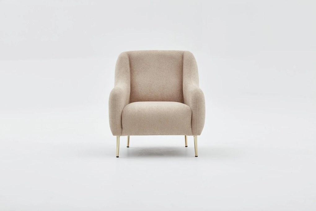 Fotel Simeon (bézs + arany). 1073296