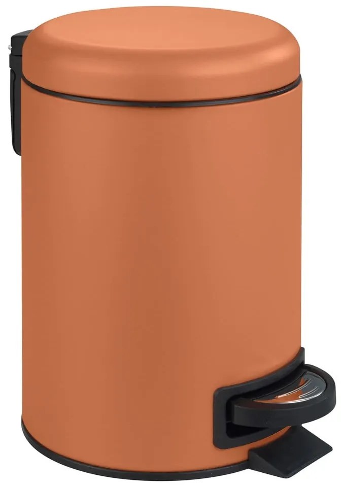 Leman narancssárga fürdőszobai szemetes, 3 l - Wenko