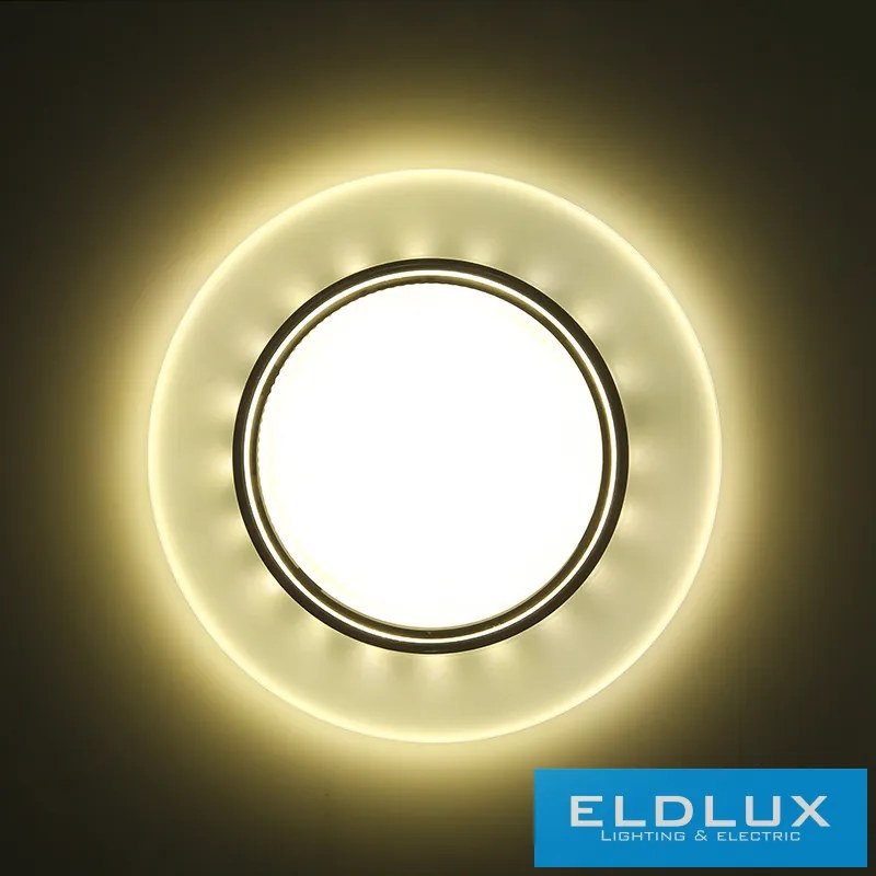 ELDLUX TEKLA süllyesztett lámpatest LED 3W NW mattfehér