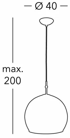 Kolarz 0392.31L.3.Ki.Au - Csillár zsinóron LUNA 1xE27/60W/230V 24K arany