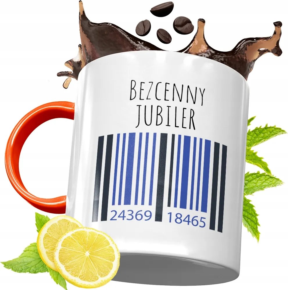 Narancssárga Bögre Ékszerésznek Ajándék fényképes nyomattal