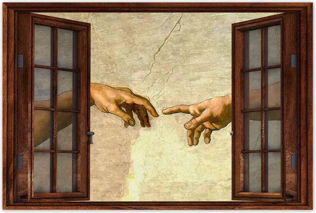 Poszterek 60x40 Ádám teremtése