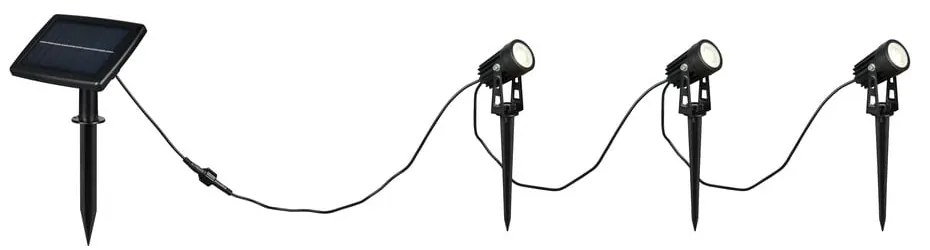 Napelemes LED talajba szúrható kültéri lámpa Obidos – Reality