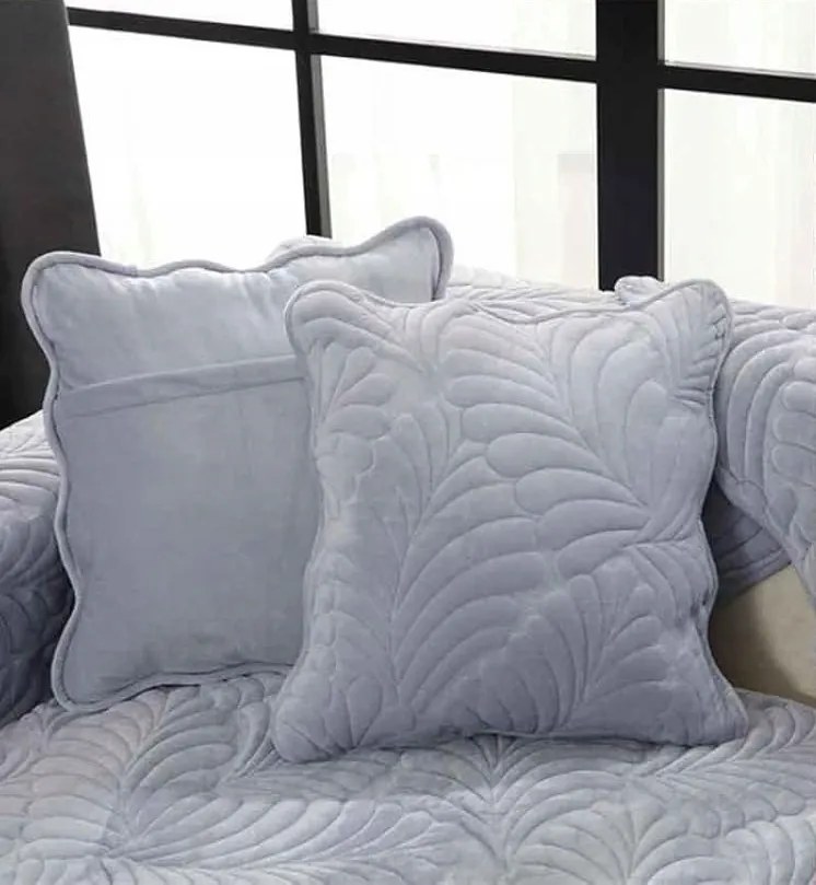 Mthgh Párnahuzat Szürke 45x45 cm Vízálló