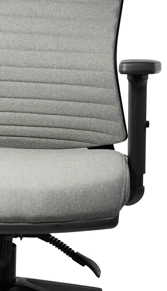 Ello ergonómikus szövet irodai forgószék deréktámasszal, fejtámasszal
