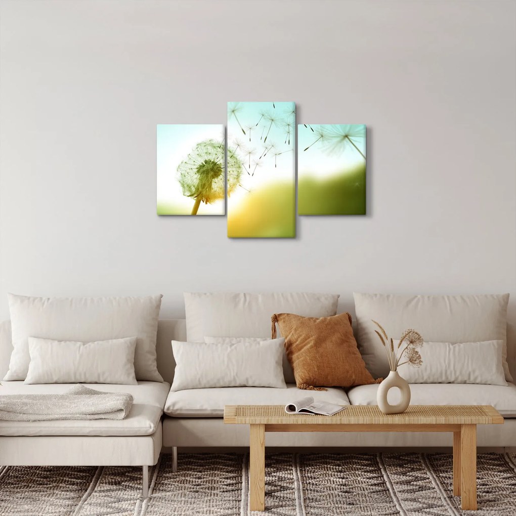 Kép - Pitypang a szélben (90x60 cm)